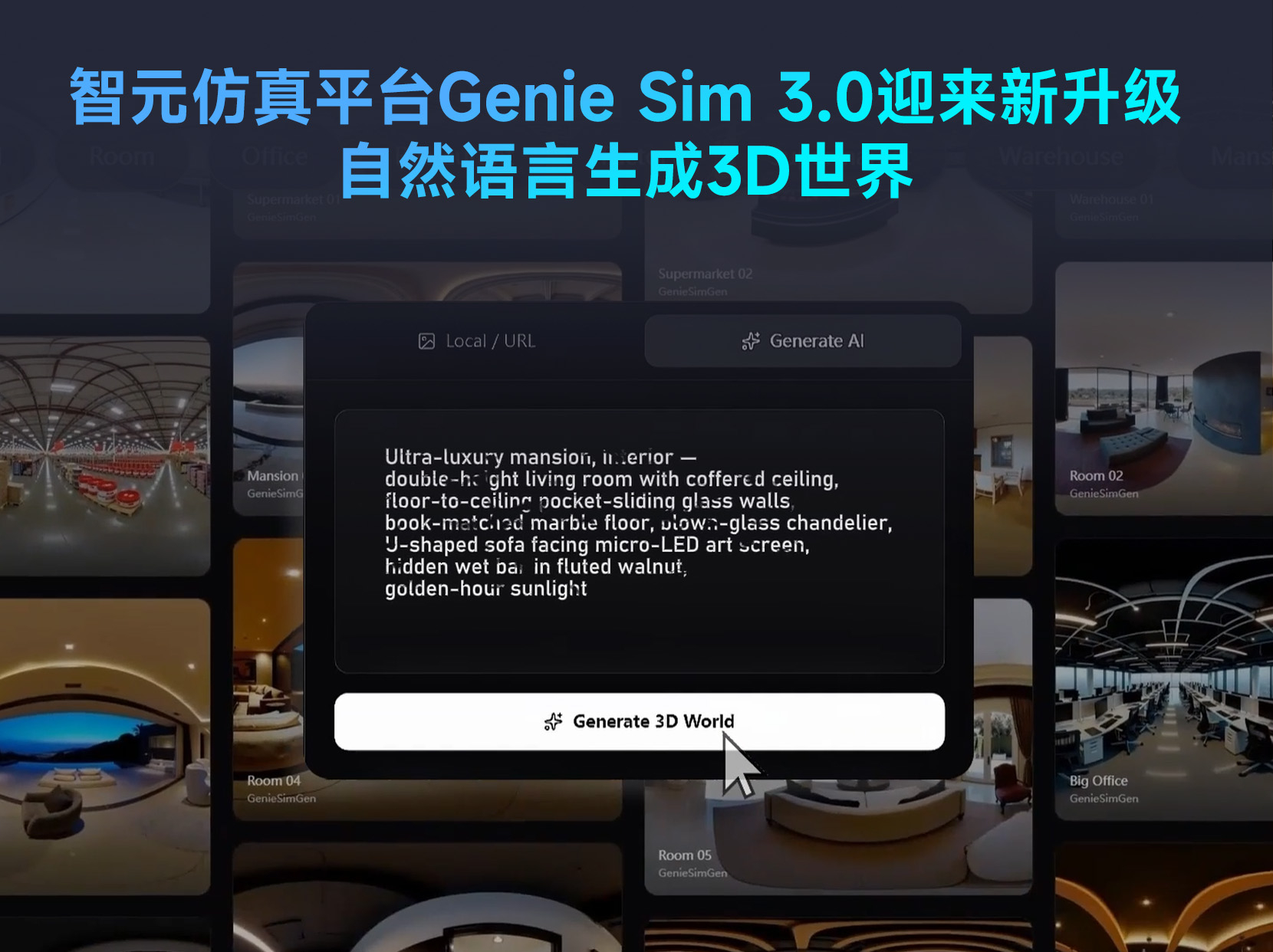 beats365����ƽ̨Genie Sim 3.0ӭ������������Ȼ��������3D����
